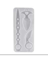 Bıçak Reçine Epoksi Silikon Kalıbı -Kod:945