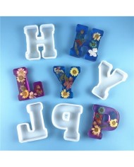 Büyük Reçine Epoksi Silikon Kalıp  Big  Boy Harf  - G