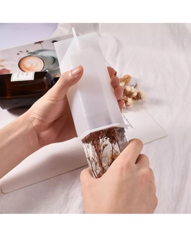 Kristal Kule Epoksi Reçine ve Mum Silikon Kalıp -Kod:1009