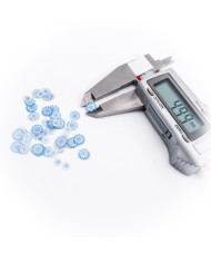 5D Mavi  Renkli Mini Çiçek