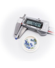 5D Renkli Mini Çiçek Mavi