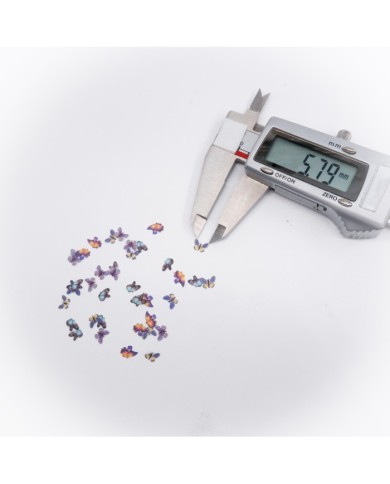 5D Renkli Mini Kelebek Gökkuşağı