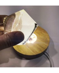 Led  Masa Üzeri Reçine Epoksi Lambası