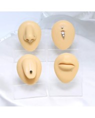 Silikon Göbek Deliği 1 Adet - Takı ve Bijuteri Mankeni Renk Seçenekli