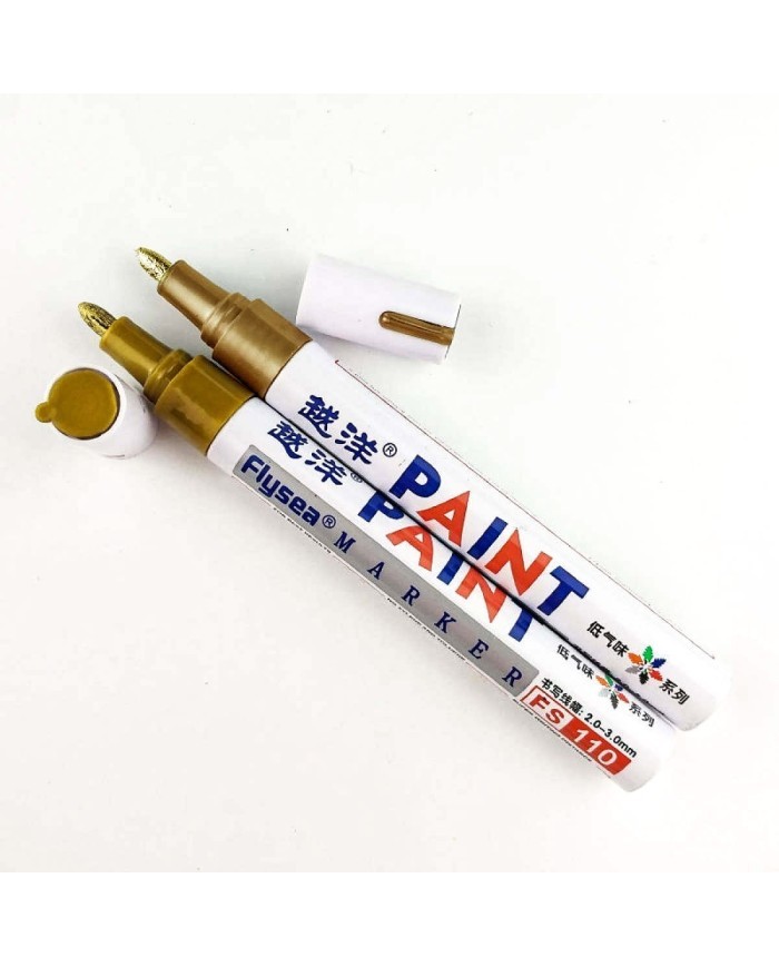 Gold Epoksi Varak Kalem - Alkol bazlı - Paint Gold Epoksi Varak Kalem - Alkol bazlı - Paint