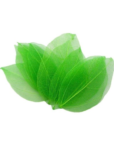 Kumaş Yaprak - Yeşil - 3 Adet Kumaş Yaprak - Yeşil - 3 Adet