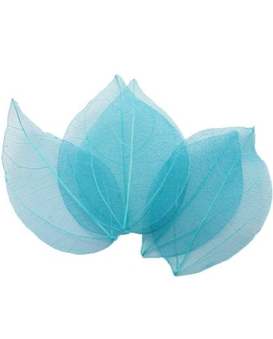 Kumaş Yaprak -Mavi - 3 Adet Kumaş Yaprak -Mavi - 3 Adet