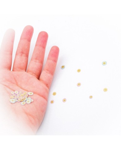 Mini 5D Çiçek Ebruli Renk Mini 5D Çiçek Ebruli Renk