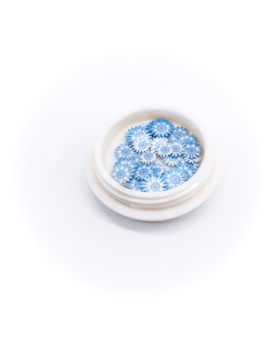 5D Mavi  Renkli Mini Çiçek 5D Mavi  Renkli Mini Çiçek