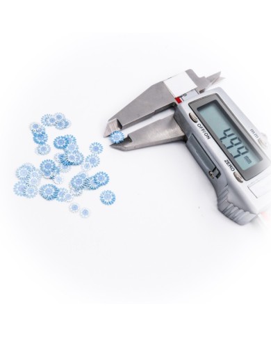 5D Mavi  Renkli Mini Çiçek 5D Mavi  Renkli Mini Çiçek