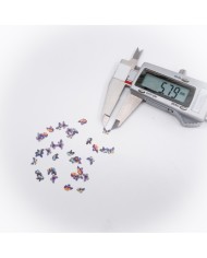 5D Renkli Mini Kelebek Gökkuşağı