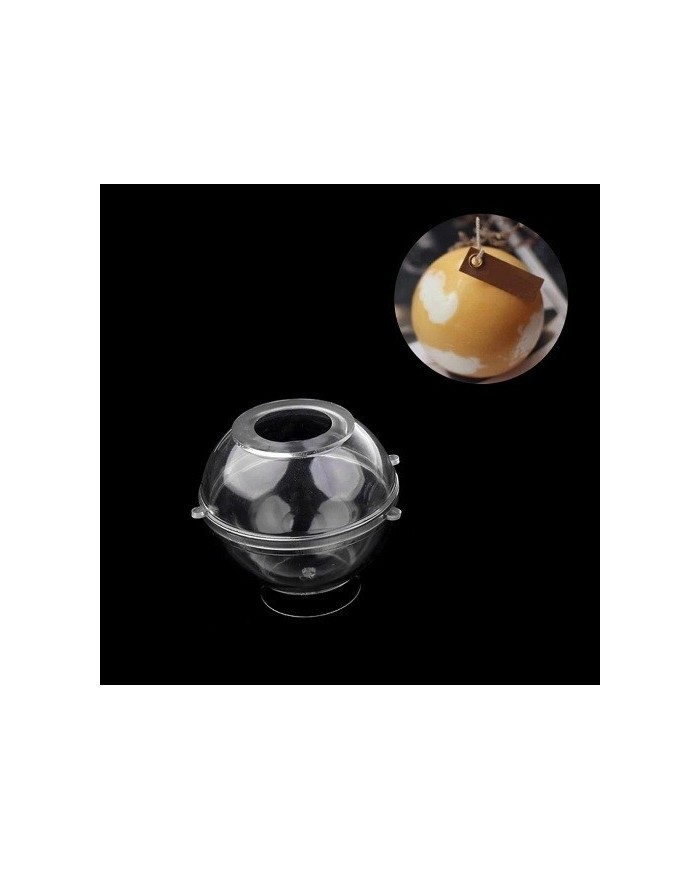 MİKA MUM KALIBI GÜLLE - 4.7 CM