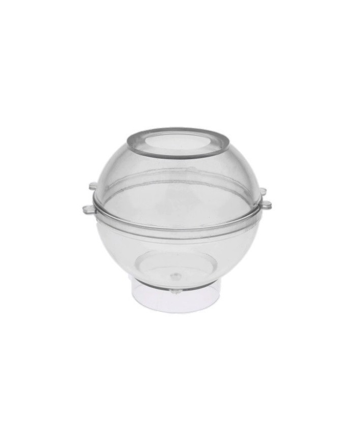 MİKA MUM KALIBI GÜLLE - 4.7 CM