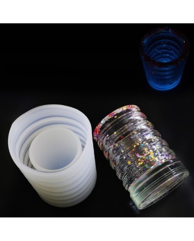 Boğumlu Bardak Reçine Epoksi ve Beton Kalıbı -Kod:103