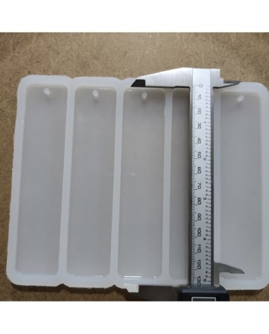 5'li Kitap Ayracı - Epoksi Reçine Kalıp - DK6