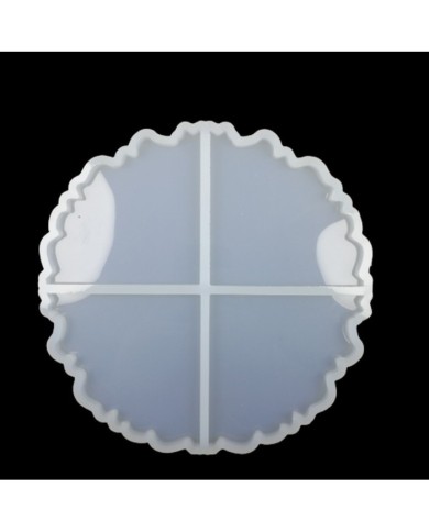 Reçine epoksi Kalıp Yerli Ürün  10*10 CM 4'lü Bardak Altı - ÇB7