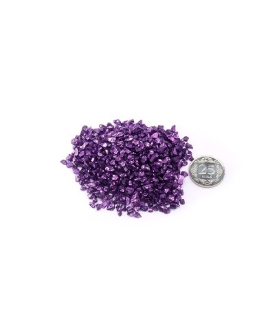 Büyük Cam Kırığı - 50 gr   Mor