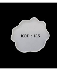 Bardak Altı Reçine Epoksi Kalıp - 3. boyut -No:135-Kod:241C