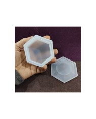 Altıgen Şekerlik Epoksi ve Beton Silikon Kalıbı - Kod:165