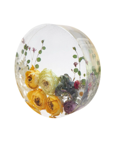 Dekoratif Silikon Kalıp Epoksi Döküm Kalıbı-Yuvarlak -Kod:1045