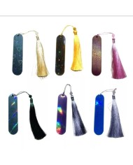 Işık Yansıması Hologramlı Silikon Kitap Ayracı - Hobi Silikon Kalıbı -Kod:447