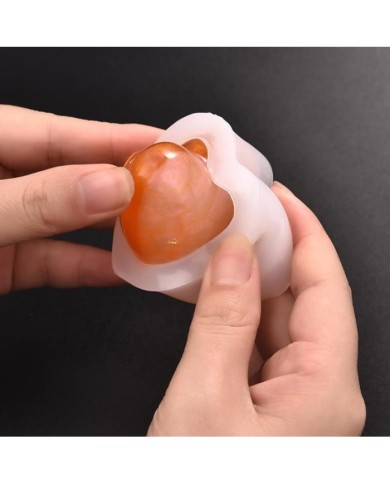 Kalp Reçine Epoksi ve Sabun Kalıbı - Büyük Boy -Kod:137