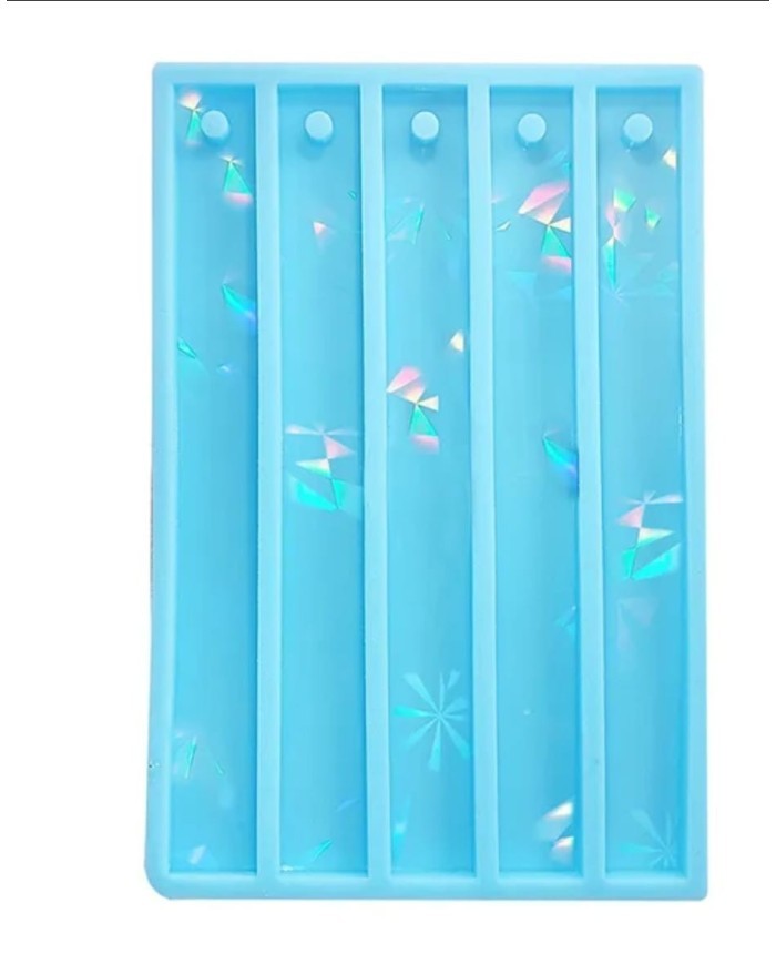 5'li Hologram Görüntülü Kitap Ayracı- Hobi Silikon Kalıbı -Kod:440