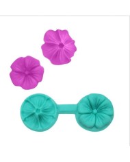 Polimer Kil Darmalama Kalıbı-Petunya Polimer Kil Darmalama Kalıbı-Petunya