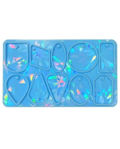 8,8cm x 15cm Hologramlı Anahtarlık Kalıbı - Kod:521