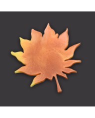 Yaprak Reçine Epoksi ve Beton Kalıbı - Bardak Altı -Kod:178