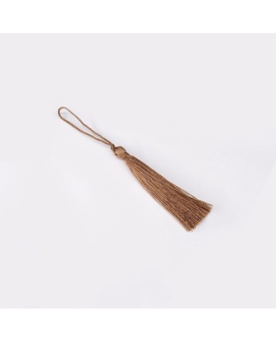 10 ADET - İPEK PÜSKÜL 7-8 CM - KOYU BEJ 10 ADET - İPEK PÜSKÜL 7-8 CM - KOYU BEJ