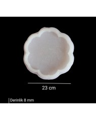 23cm - Çiçek Model Tepsi Kalıbı 23cm - Çiçek Model Tepsi Kalıbı