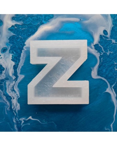 Tekli Harf Epoksi Reçine Kalıbı - Z
