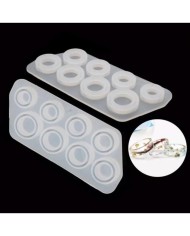 Çoklu Yüzük Silikon Kalıp -Kod:56