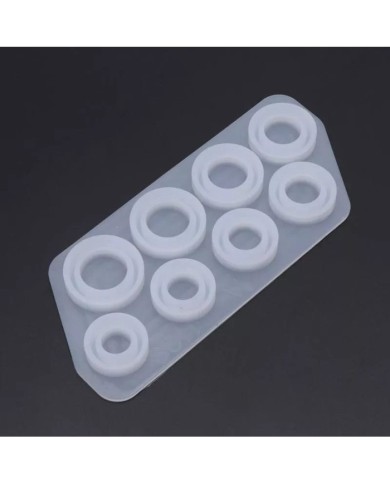 Çoklu Yüzük Silikon Kalıp -Kod:56