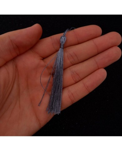 50 ADET - İTHAL PÜSKÜL - 8 CM - GRİ