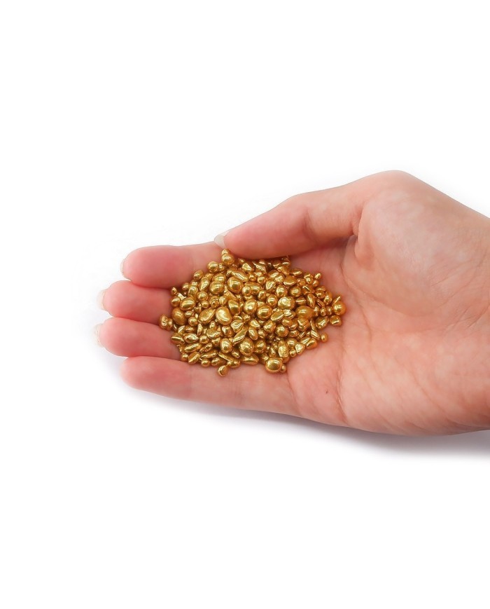 İnci Görünümlü Kaplama Taş - Gold - 25gr