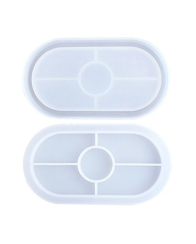 Orta Boy Terazzo Bardak Altı Reçine Epoksi ve Beton Kalıbı - Kod:115