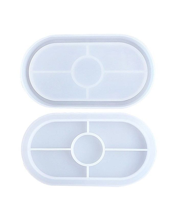 Orta Boy Terazzo Bardak Altı Reçine Epoksi ve Beton Kalıbı - Kod:115