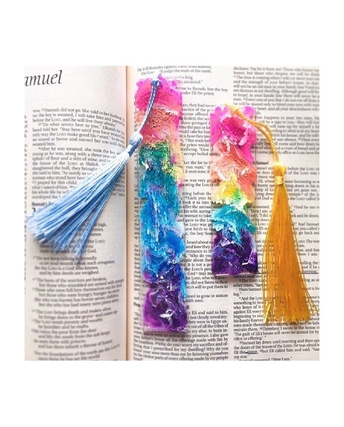 Kitap Ayracı Reçine Epoksi Kalıp Orta Boy  3.2 x 14.1 cm  -Kod:1030