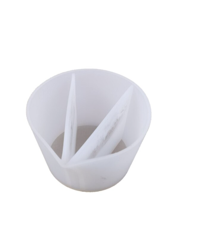 3 GÖZLÜ EPOKSİ BOYA DÖKÜM SİLİKON KABI - Kod:1161