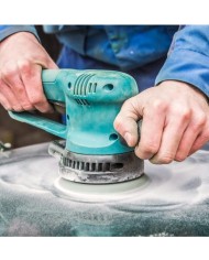 5 Adet - Karbosan 150 mm P80 - 7 Delikli - Sarı - Cırt Zımpara