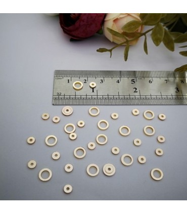 Pleksi pul 100gr-Rose Bijuteri ve oyalık Pleksi Pulları 6mm M208