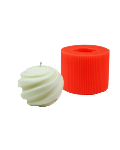 Dönen Top Silikon Mum Kalıbı M-212