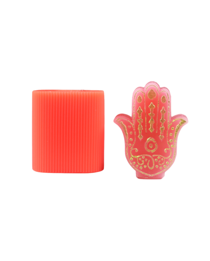 Fatma Ana Eli Silikon Mum Kalıbı M-226