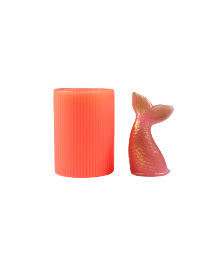 Deniz Kızı Kuyruğu Silikon Mum Kalıbı M-228