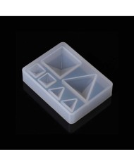 Minik Piramit Reçine Epoksi Kalıbı -Kod:40