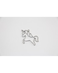 Pirinç Unicorn Kolye Ucu - Bijuteri Takı
