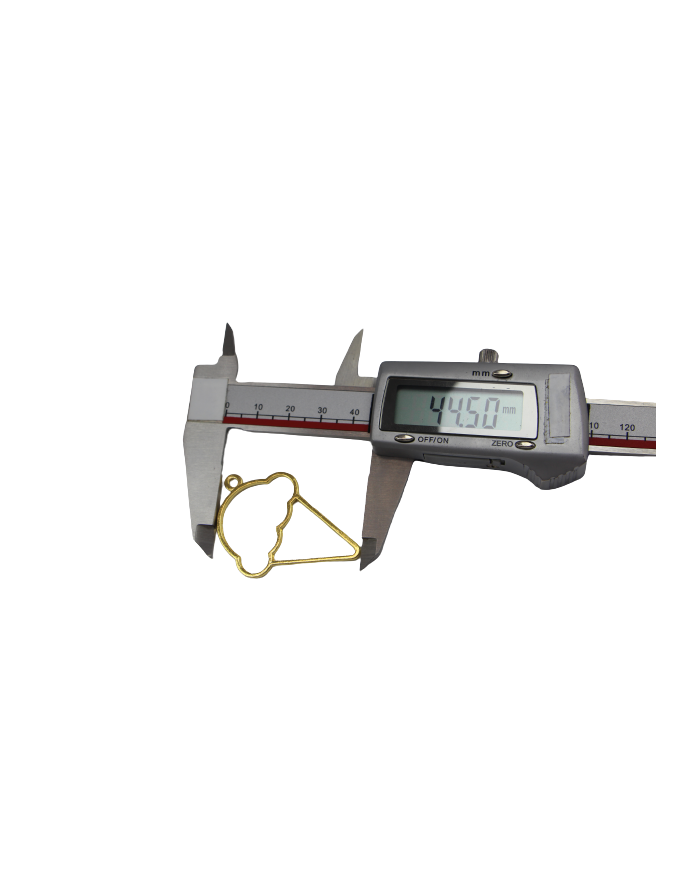 Pirinç Dondurma Kolye Ucu - Bijuteri Takı