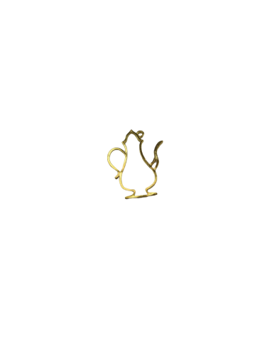 Pirinç Güğüm Kolye Ucu - Bijuteri Takı